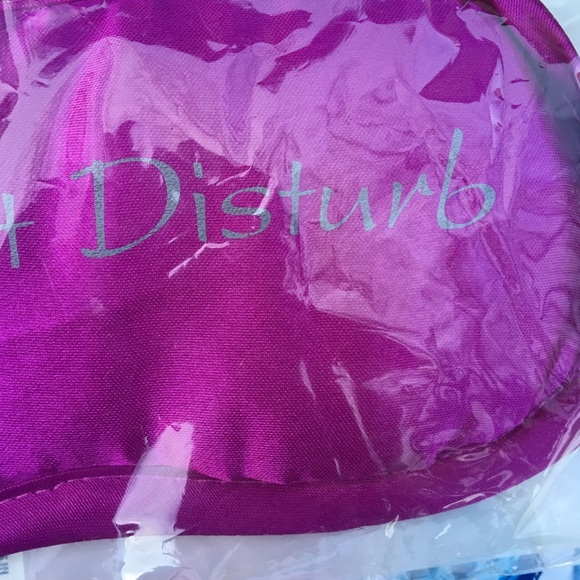 New do not disturb satin sleeping mask sleep shade - Picture 2 of 5